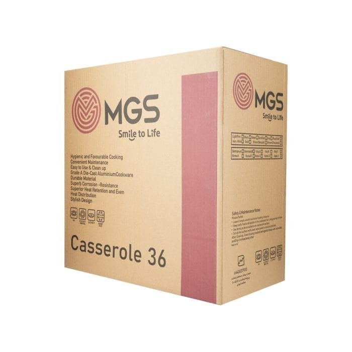 قابلمه گرانیتی سایز 36 طرح ایتالیا B برند MGS