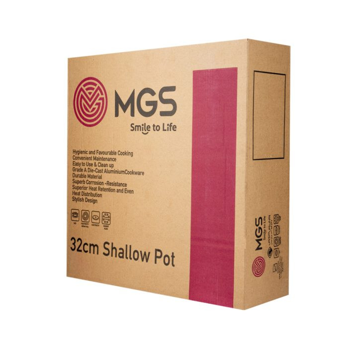تابه گرانیتی سایز 32 طرح ایتالیا B برند MGS