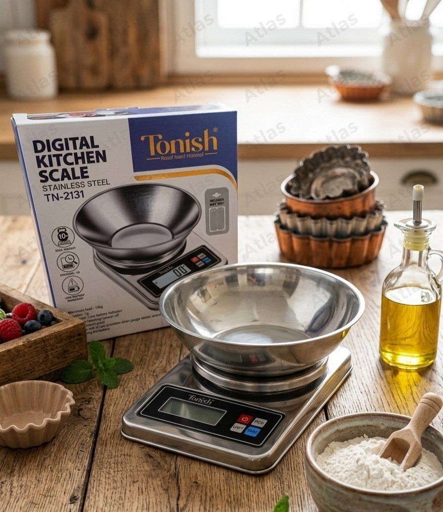 ترازوی آشپزخانه دیجیتال تونیش مدل TN-2131